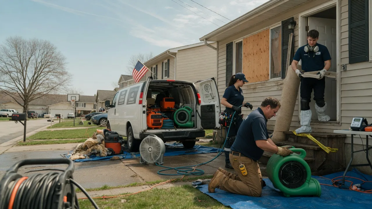Water Damage Restoration in Coshocton, OH near me